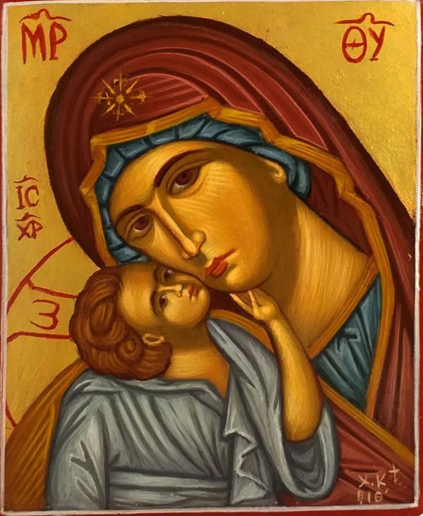 Virgin Mary Holding Jesus