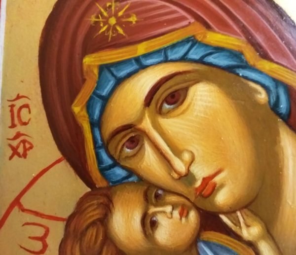 virgin mary holding jesus 1