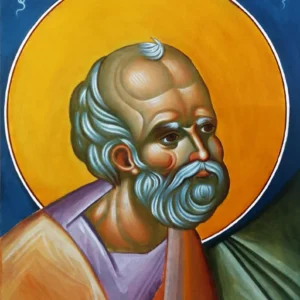 saint john the theologian traditional hand-painted greek orthodox icon religious work of art co